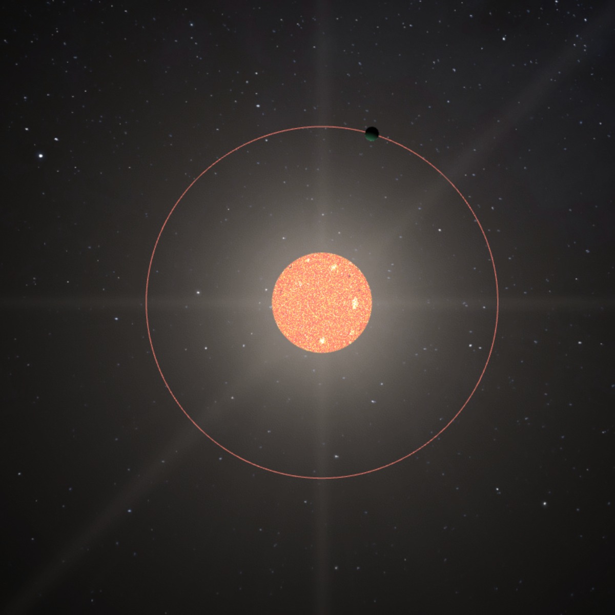 Gravity Simulator WASP19b The That Orbits Its Star in 19 Hours